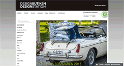 Desktop Screenshot of designbutiken.com